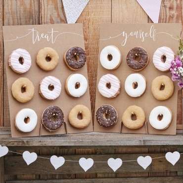 Donut Wall Treat Yourself 2-teilig für je 9 Donuts Ginger Ray CW-209