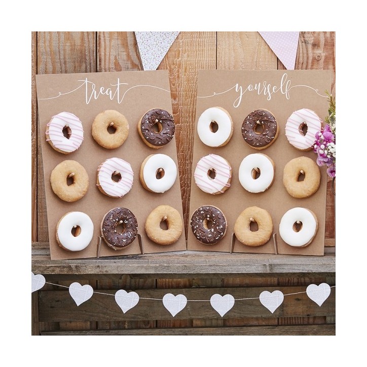 Donut Wall Cake Alternative - Rustic Country