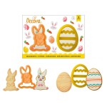 Decora Osterbunny & Ei Plätzchenausstecher Set, 2 Stück