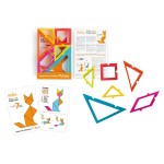 Decora Tangram Puzzle Cookie Cutter, 6 pcs