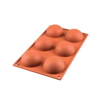 Half Sphere Silicone Mould 20.002.00.0065