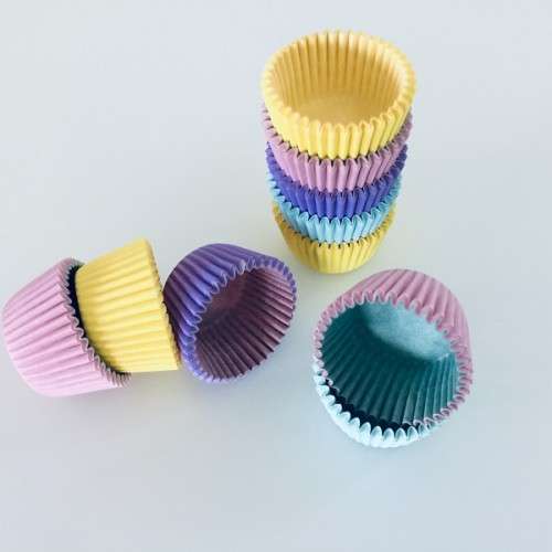 Decora Mini Cupcakes Baking cup Pastel, 200pcs