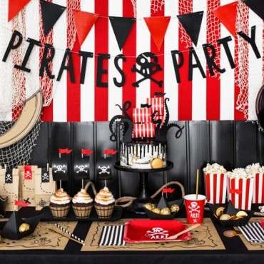 Pirates Party Cupcake Kit 6 pcs - ZFM3