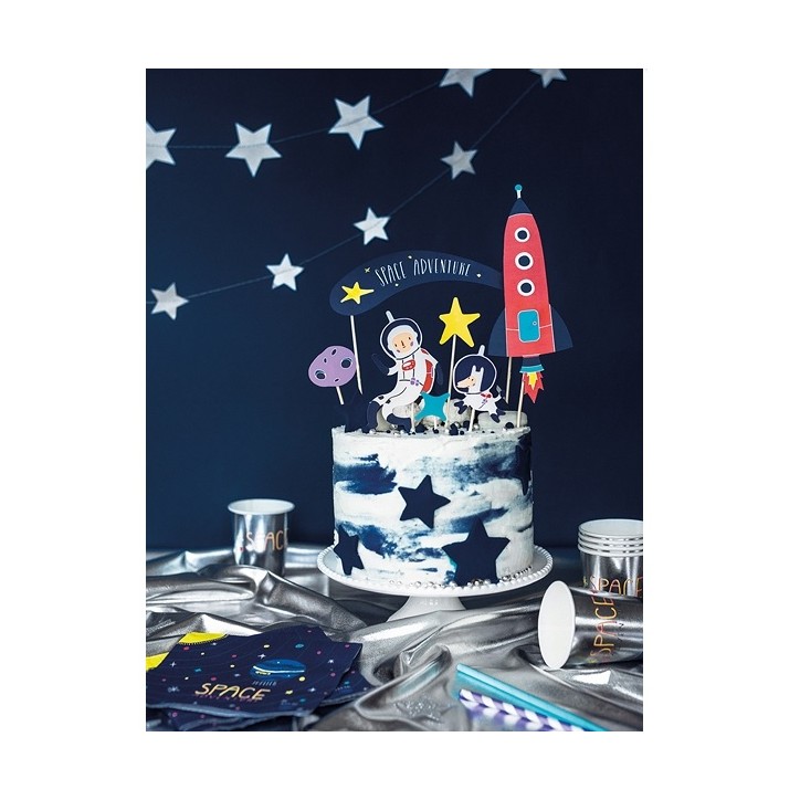 Cake topper Space Partydeco KPT37