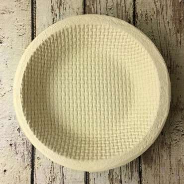 Groundwood Dough Rising Basket for 1500g Bread Loaf Waffle Design