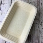 Rectangular Spiral Groundwood dough rising basket for 2500g dough