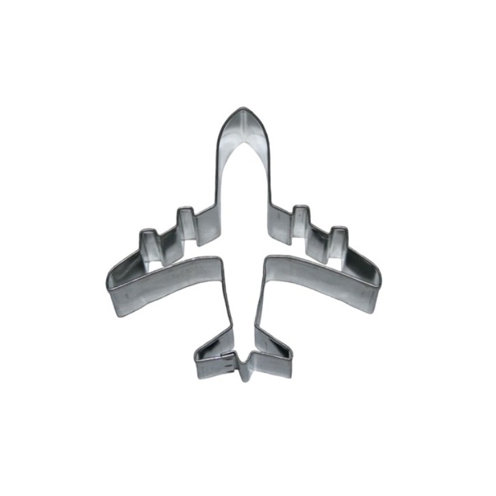 stainless steel airplane cookie cutter