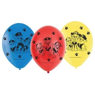 Amscan PAW Patrol Balloons Chase Marshall Skye Bubble