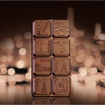 Martellato 3er Giessform Schokoladentafel Choco and the City 80g