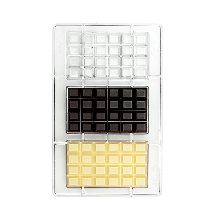 Classica Bar Chocolate Polycarbonate Mold 3x100g