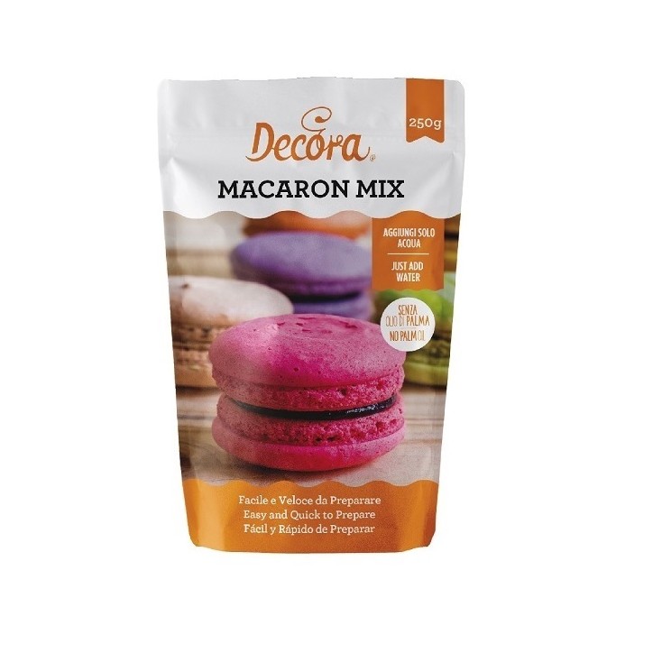 Decora Macarons Backmischung ROT, 250g