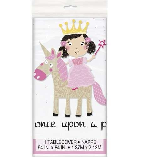 Unique Party Princess Table Cover, 213x137cm