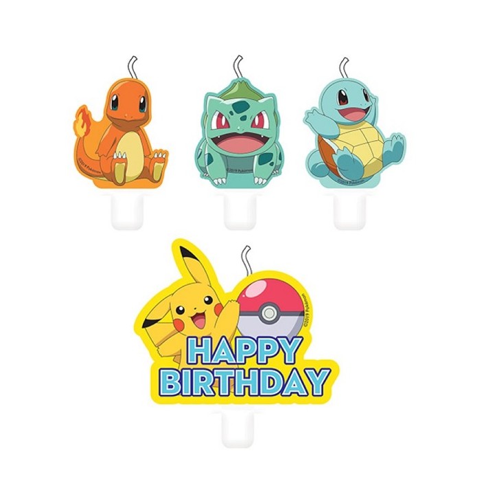 Amscan Pokémon Birthday Candles 9904828