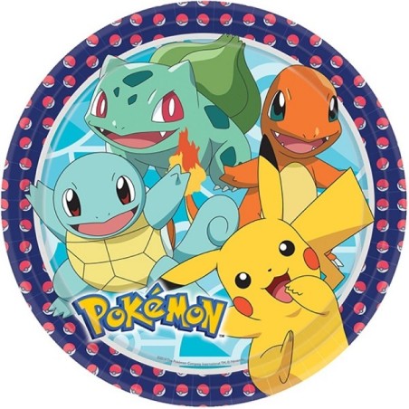 Pokémon Paper Plates