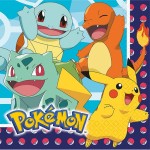 Amscan Pokemon Napkins, 16 pcs