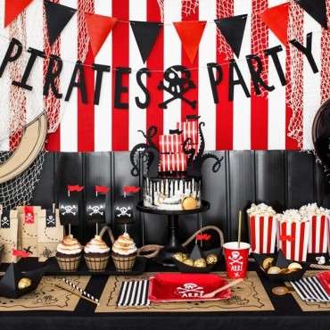 6 Arr! Piratesparty Plates TPP15-007