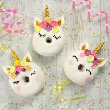 JEM Unicorn Pop It Mould Set of 3