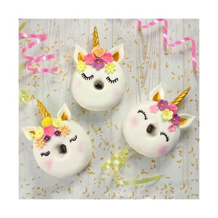 JEM Unicorn Pop It Mould Set of 3