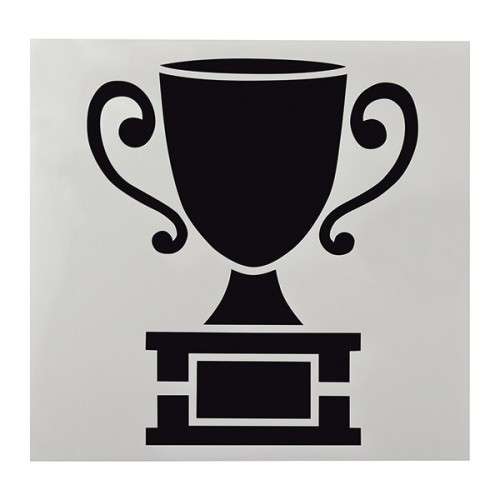 Cake Star Trophy Tortenschablone, 148x148mm