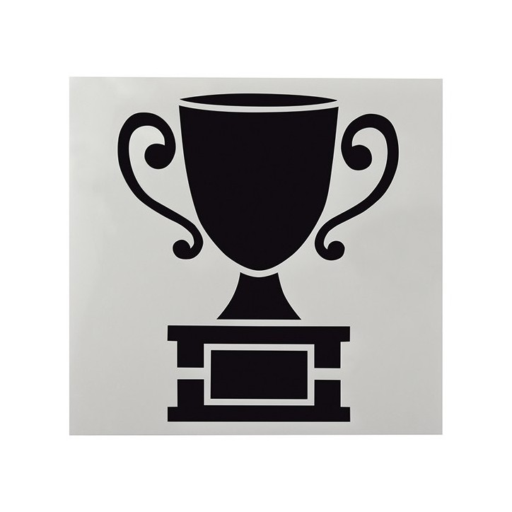 Pokal Kuchenschablone - Trophy Stencil 68019