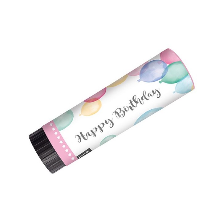 15cm Happy Birthday Party Popper Cannon 9903720