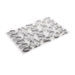 Martellato 29 Ocean Animals Pastry Cutter Grid, 60x40cm