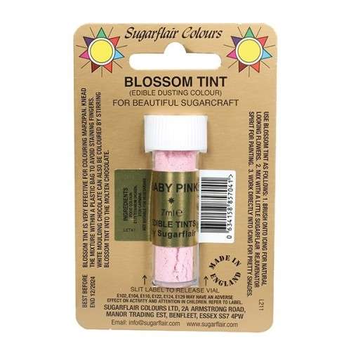 Sugarflair Edible Blossom Tint Baby Pink, 7ml