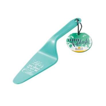 Life's too short to say no to Cake Colour Splash Pie Server Turquoise 429789