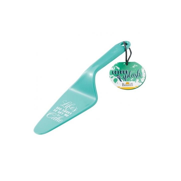 Life's too short to say no to Cake Colour Splash Pie Server Turquoise 429789