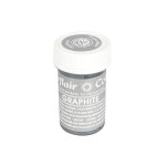 Sugarflair Lebensmittelfarbe Paste Graphit Grau - Graphite, 25g