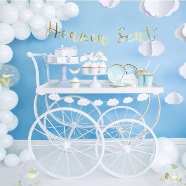 Paper Decoration Garland Clouds GL16-008