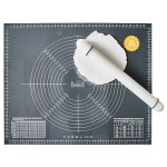 Birkmann Silicone Rolling Mat Black 45x55cm