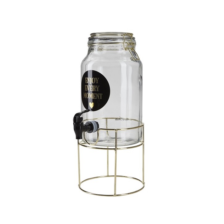 Miss Etoile Drink Dispenser with Metal Stand