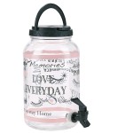 Miss Etoile Drinks Dispenser with Text, 3.75 Litre