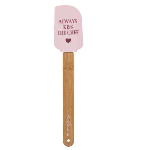 Miss Etoile Bamboo-Spatula ALWAYS KISS THE CHEF