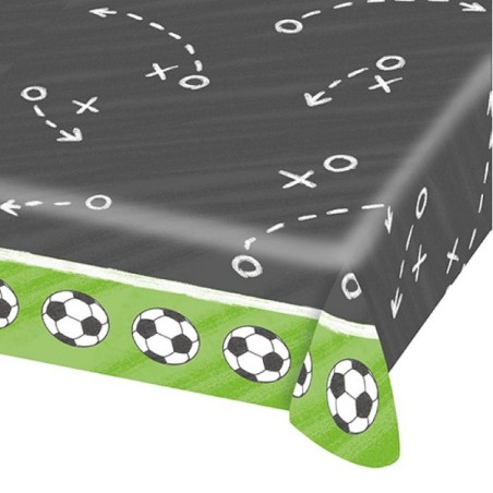 Fussball Tischdecke 115x175cm - Amscan Kickerparty 9903011