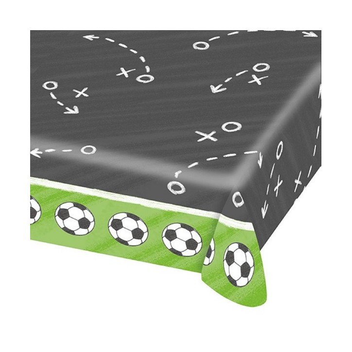 Fussball Tischdecke 115x175cm - Amscan Kickerparty 9903011