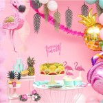 PartyDeco Flamingo Pull-Pinata 25x55x8cm