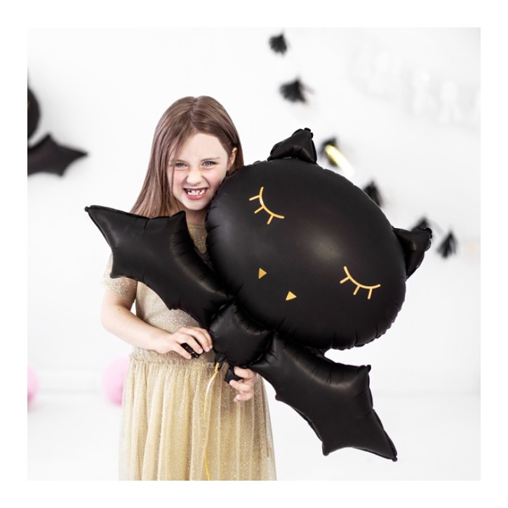 Fledermaus Folienballon Supershape Halloween Dekoration