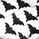 PartyDeco Bat shaped Napkins, 20 pcs