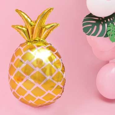 Gold Pineapple Foil Balloon FB31M-019