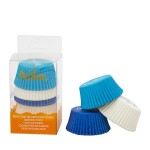 Decora Cupcake Förmchen Blue Ombre Mix, 75 Stück