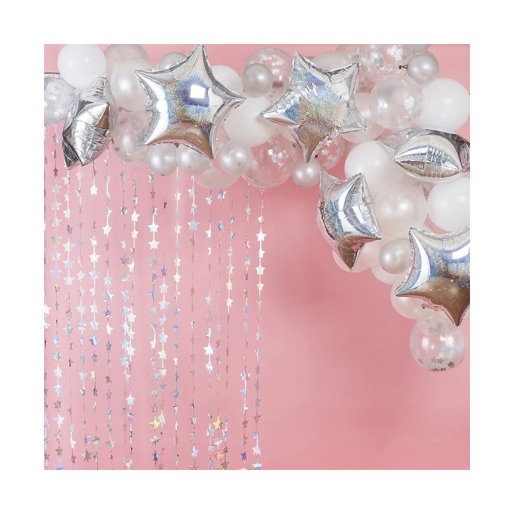 Iridescent Balloon Arch Decoration Kit - Stargazer