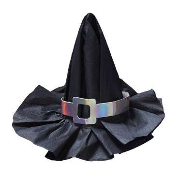 12 Napkins 3D Witch Hat CI-107 Ginger Ray Halloween