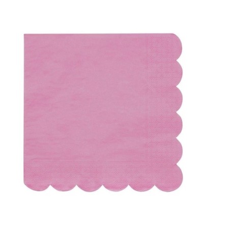 192391 Meri Meri Deep Pink Napkins 20pcs