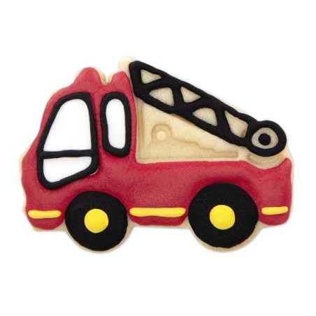 Städter 3D Fire Truck Cookie Cutter – Heroic Fire Truck Cookies!