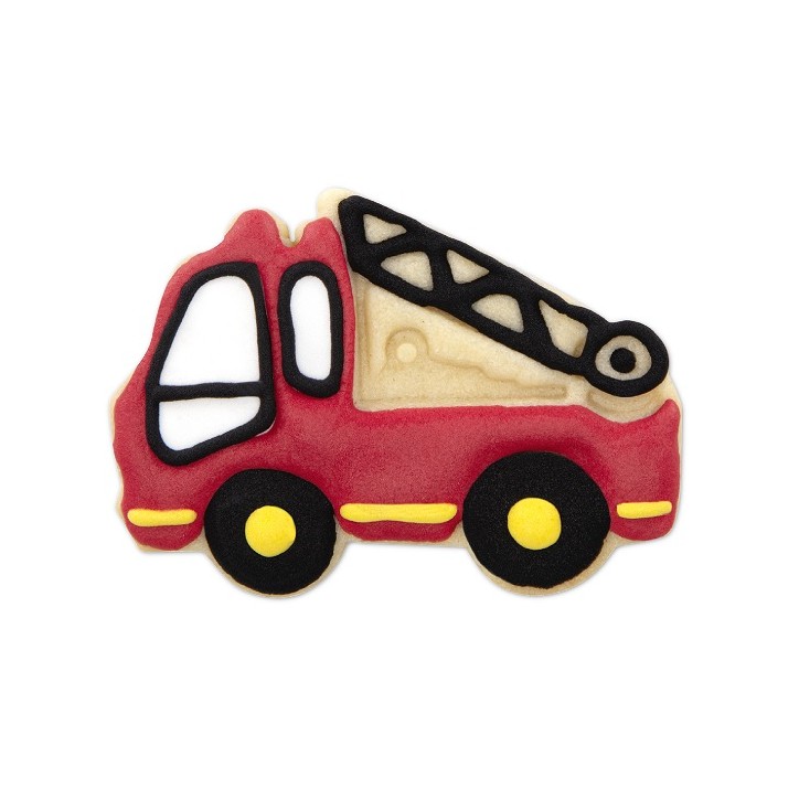 Städter 3D Fire Truck Cookie Cutter – Heroic Fire Truck Cookies!