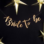 PartyDeco Bride to be Banner, 80cm