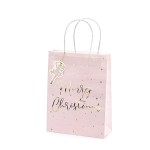 PartyDeco Merry Christmas Gift Bags, 3 pcs