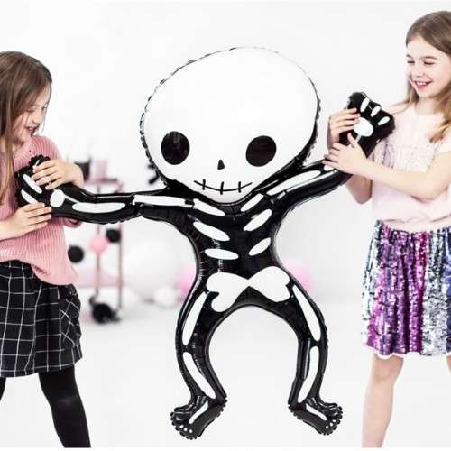 PartyDeco Skeleton Foil Balloon 84x100cm